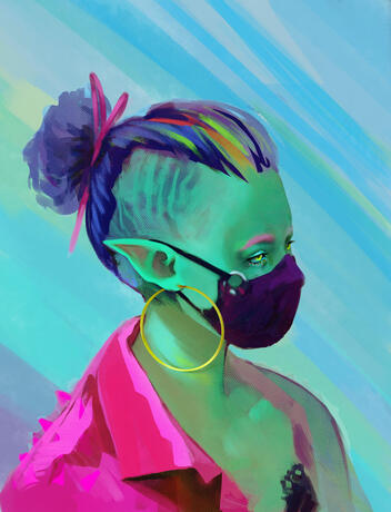 Cbrpnk Elf